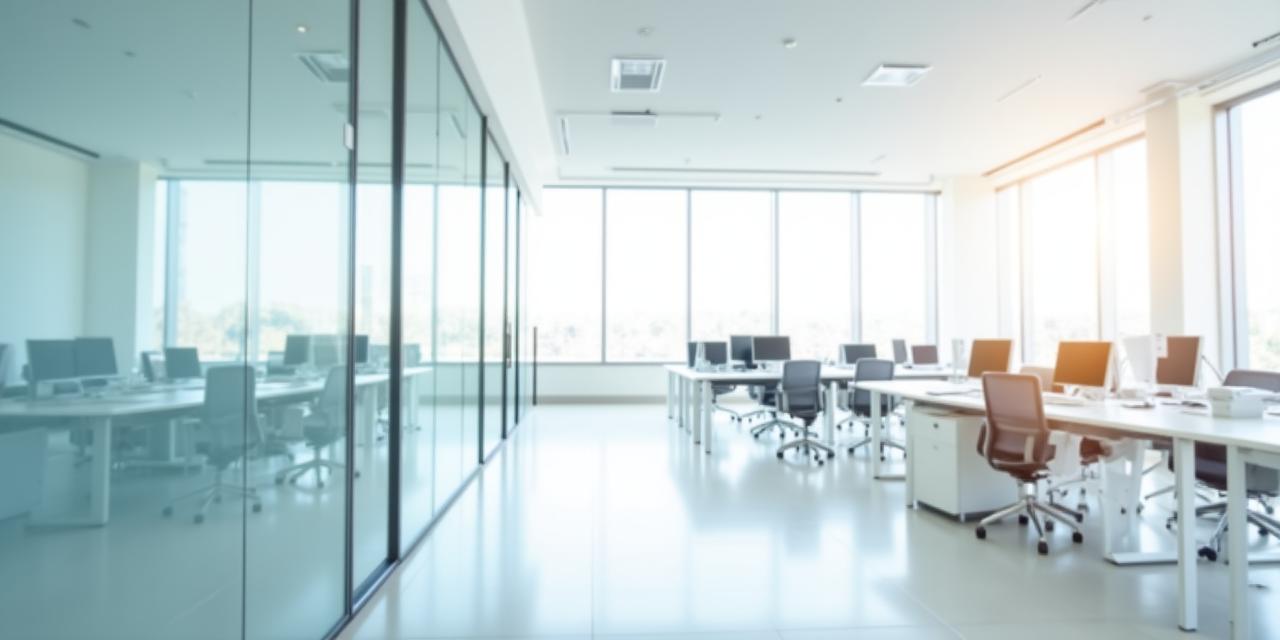 Oficina corporativa moderna e impecable en Madrid